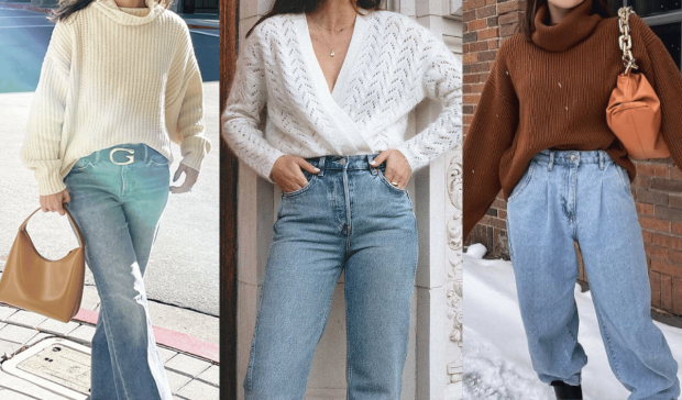 These Cute Sweater and Jeans Outfit Ideas Are A Must-Try