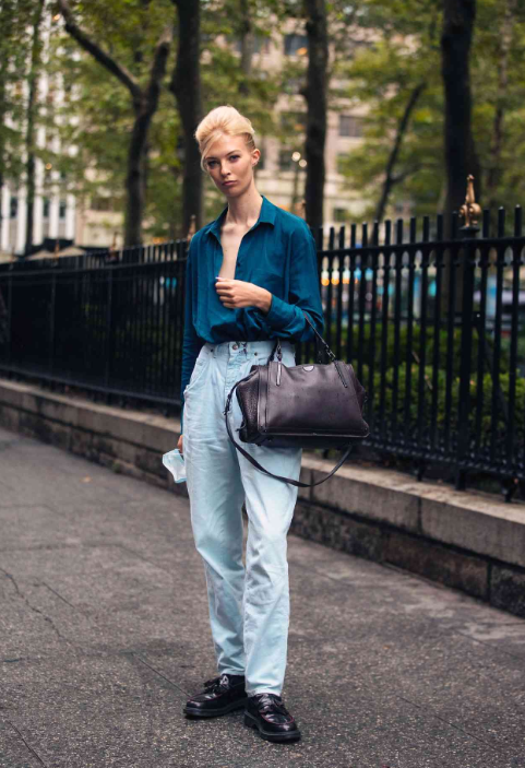 Comfortable Jeans and a Loose Top