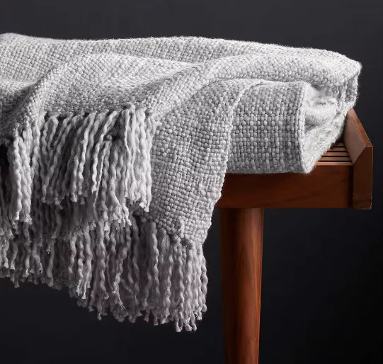 Styles dove fringe Throw Blanket