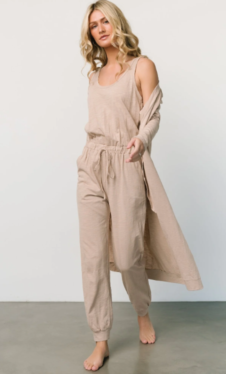 Jumpsuit with Light Cardigan