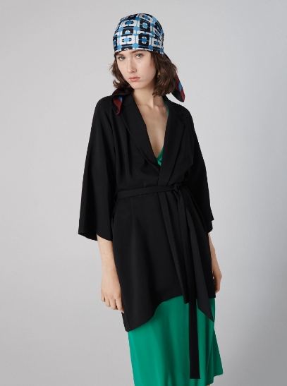 Magda Jacket in soft, substantial jersey.
