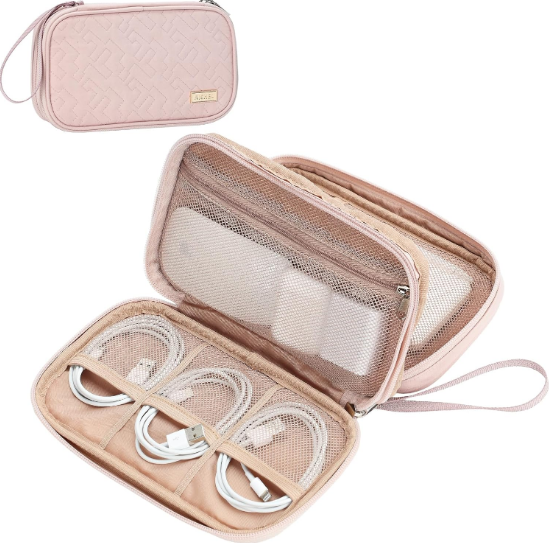 NISHEL Travel Cord Organizer Case 