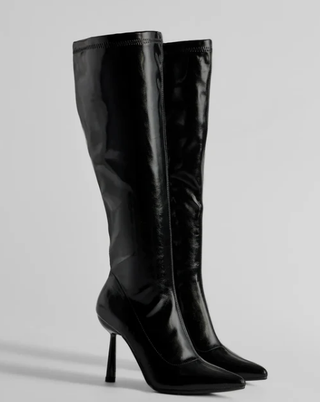 Get the perfect shoes for spring Stiletto boots perfect fit for spring styling.
