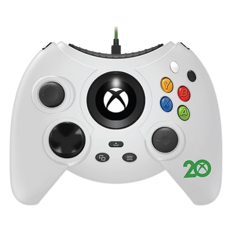 Hyperkin-Duke-Wired-Controller-for-Xbox-Series-X_S_Xbox-One_Windows-10-Xbox-20th-Anniversary-Limited-Edition-White