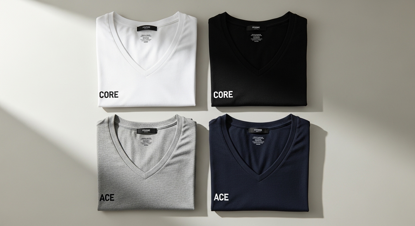 Best t-shirts by Forme Science in Core and Ace styles.